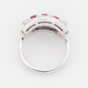 Anillo de oro blanco de 18K - Imagen 3