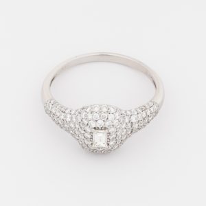 Anillo Oro Blanco - Imagen 2