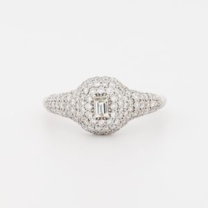 Anillo Oro Blanco - Imagen 1