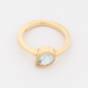 Anillo de oro amarillo de 18K - Imagen 2