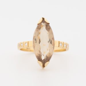 Anillo de oro amarillo de 18K - Imagen 1
