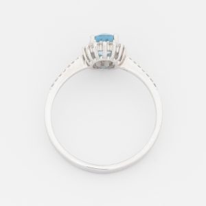 Anillo de oro blanco de 18K - Imagen 3