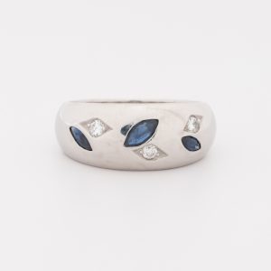 Anillo Oro Blanco - Imagen 1