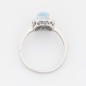 Anillo de oro blanco de 18K - Imagen 3