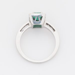 Anillo de oro blanco de 18K - Imagen 3
