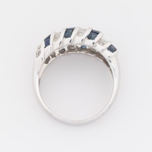 Anillo de oro blanco de 18K - Imagen 3