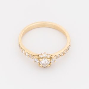 Anillo de oro amarillo de 18K - Imagen 2