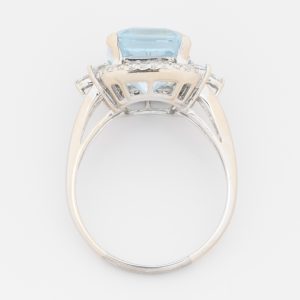 Anillo de oro blanco de 18K - Imagen 3