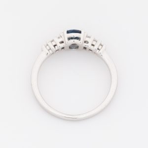 Anillo de oro blanco de 18K - Imagen 3
