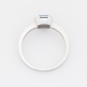Anillo de oro blanco de 18K - Imagen 3
