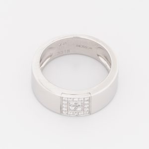 Anillo Mosso de oro blanco de 18K - Imagen 2
