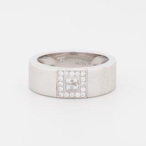 Anillo Mosso de oro blanco de 18K - Imagen 1