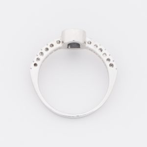 Anillo de oro blanco de 18K - Imagen 3