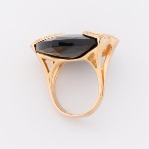 Anillo de la marca Bassa de oro rosado de 18K - Imagen 3