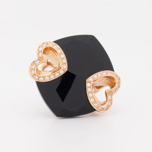 Anillo de la marca Bassa de oro rosado de 18K - Imagen 1
