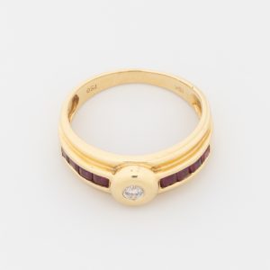 Anillo de oro amarillo de 18K - Imagen 2