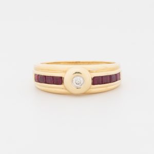 Anillo de oro amarillo de 18K - Imagen 1