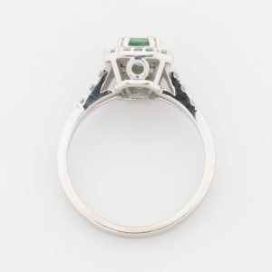 Anillo de oro blanco de 18K - Imagen 3