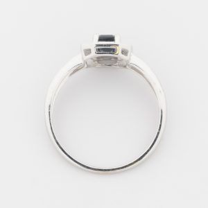 Anillo de oro blanco de 18K - Imagen 3