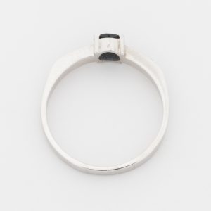 Anillo de oro blanco de 18K - Imagen 3