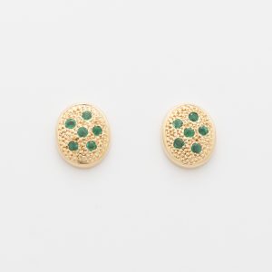 Aros de oro amarillo de 18K - Imagen 1