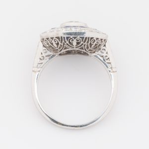 Anillo de oro blanco de 18K - Imagen 3