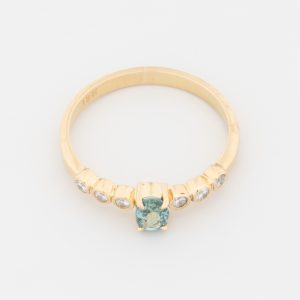 Anillo de oro amarillo de 18K - Imagen 2