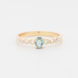 Anillo de oro amarillo de 18K - Imagen 1