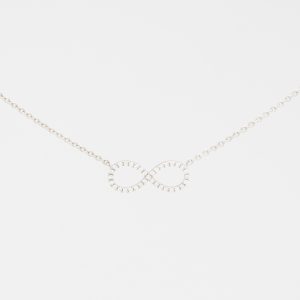 Collar de oro blanco de 18K - Imagen 1