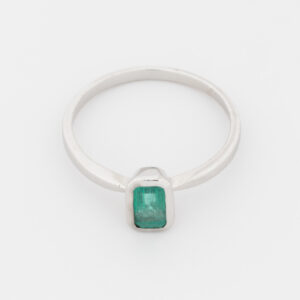 Anillo de oro blanco de 18K - Imagen 2