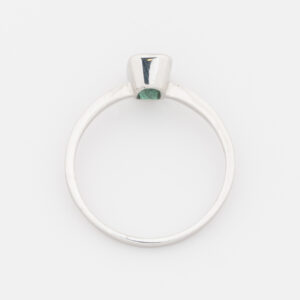 Anillo de oro blanco de 18K - Imagen 3
